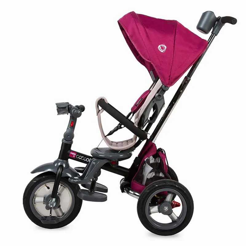 Multifunction 4-in-1 tricycle with reversible seat Coccolle Velo Air Violet