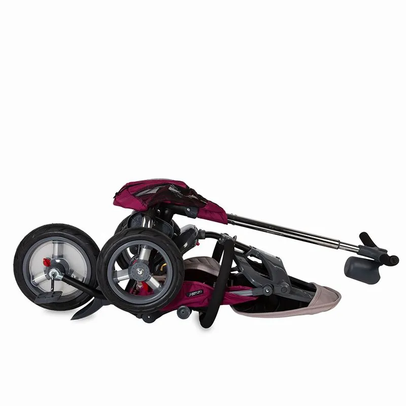 Multifunction 4-in-1 tricycle with reversible seat Coccolle Velo Air Violet