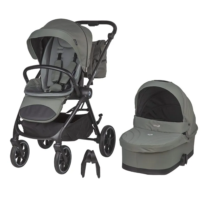 Modular 2-in-1 stroller Coccolle Serry Moss Green