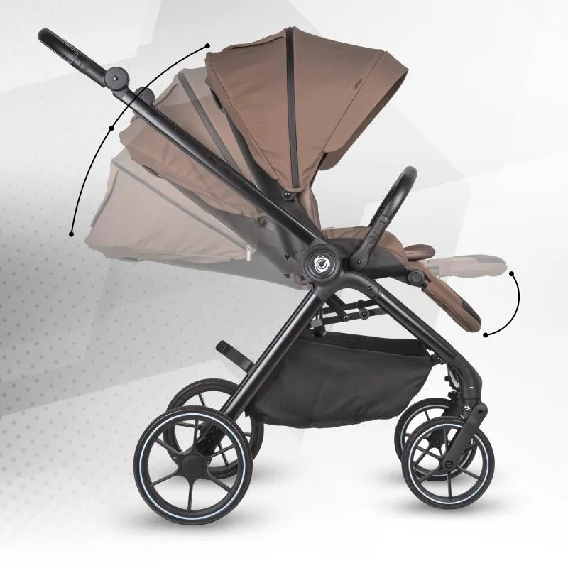 Modular 2-in-1 stroller Coccolle Serry Light Taupe
