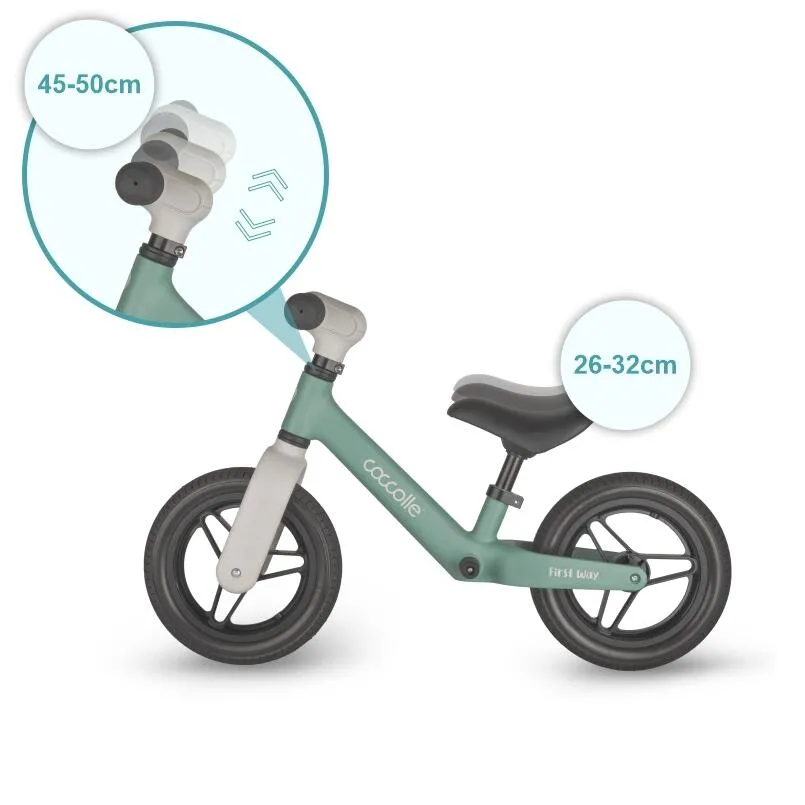 Balance bike Coccolle First Way, Summer Mint