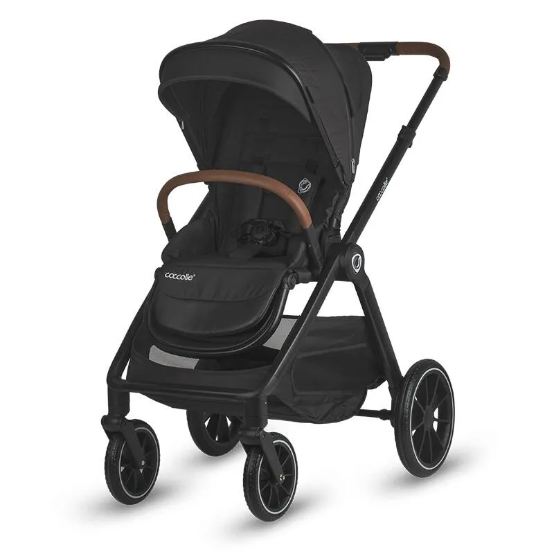 Modular 3-in-1 system Coccolle Aspen Jet Black with i-Size infant car seat Coccolle Knox Black