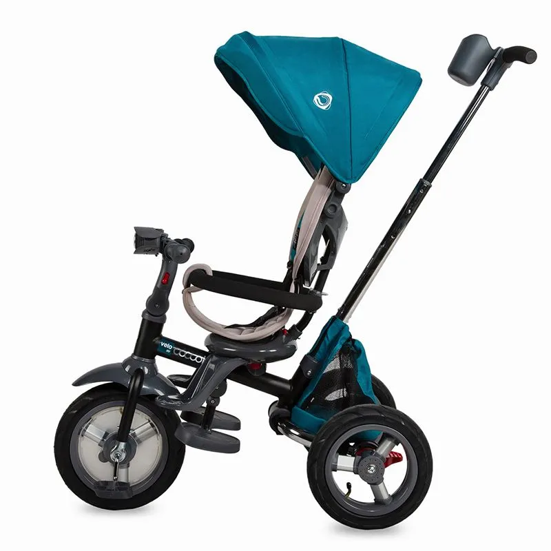 Multifunction 4-in-1 tricycle with reversible seat Coccolle Velo Air Green
