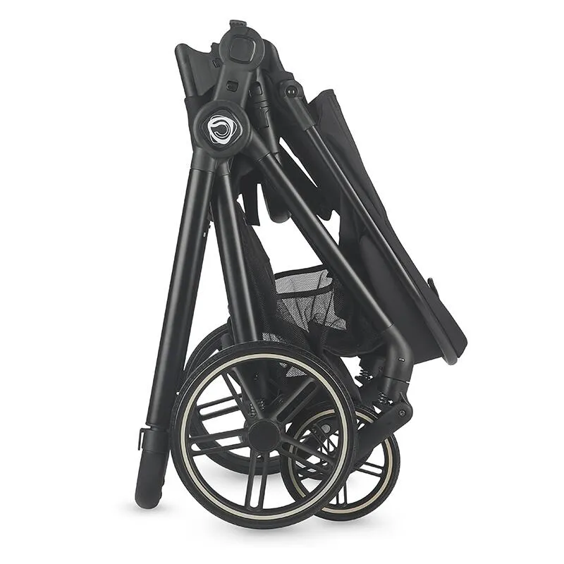 Modular 3-in-1 stroller Coccolle Lissia Anthracite with i-Size infant car seat Coccolle Knox Black