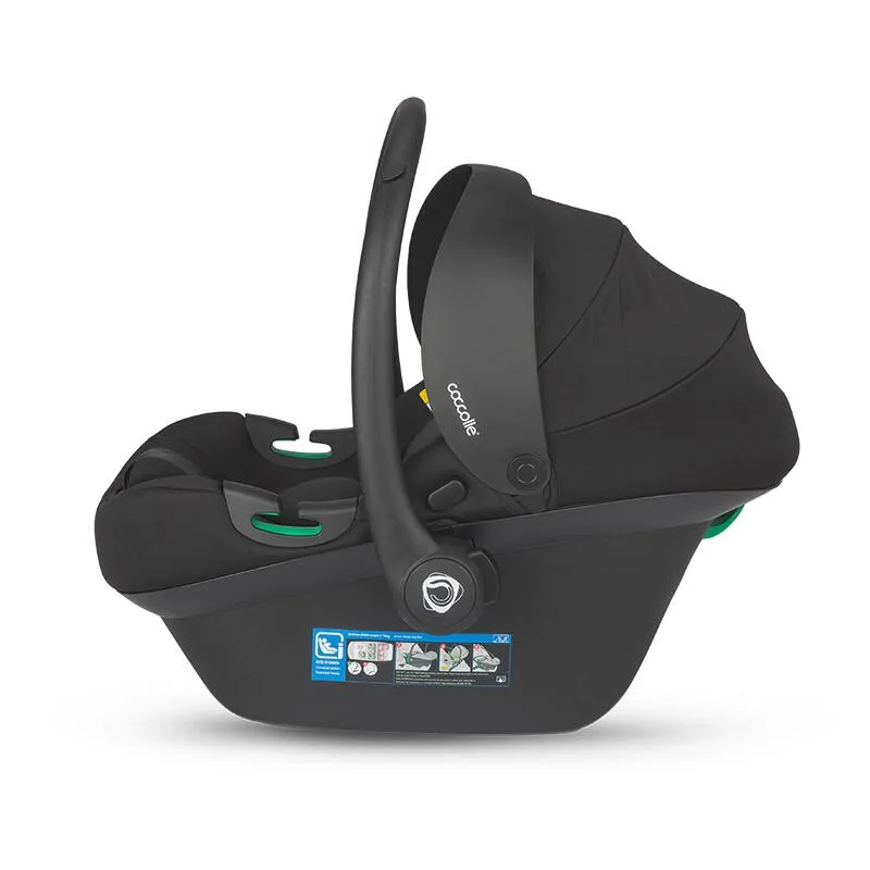 i-Size infant car seat Coccolle Knox Black + i-Size Isofix base Coccolle