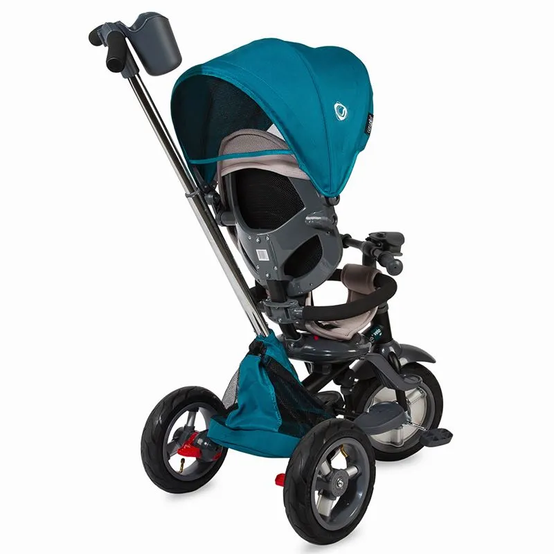 Multifunction 4-in-1 tricycle with reversible seat Coccolle Velo Air Green
