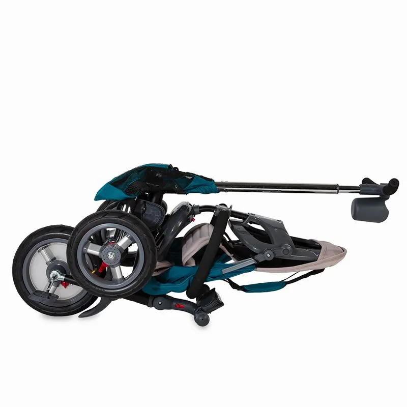 Multifunction 4-in-1 tricycle with reversible seat Coccolle Velo Air Green