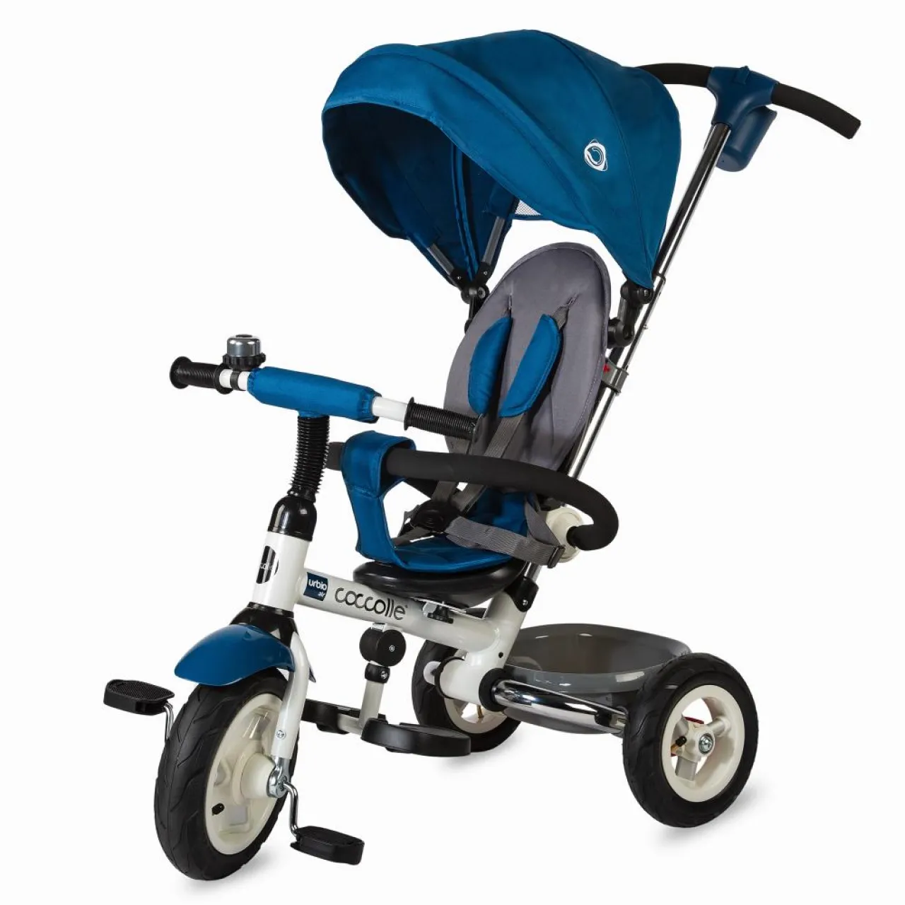 Foldable tricycle Coccolle Urbio Air Blue