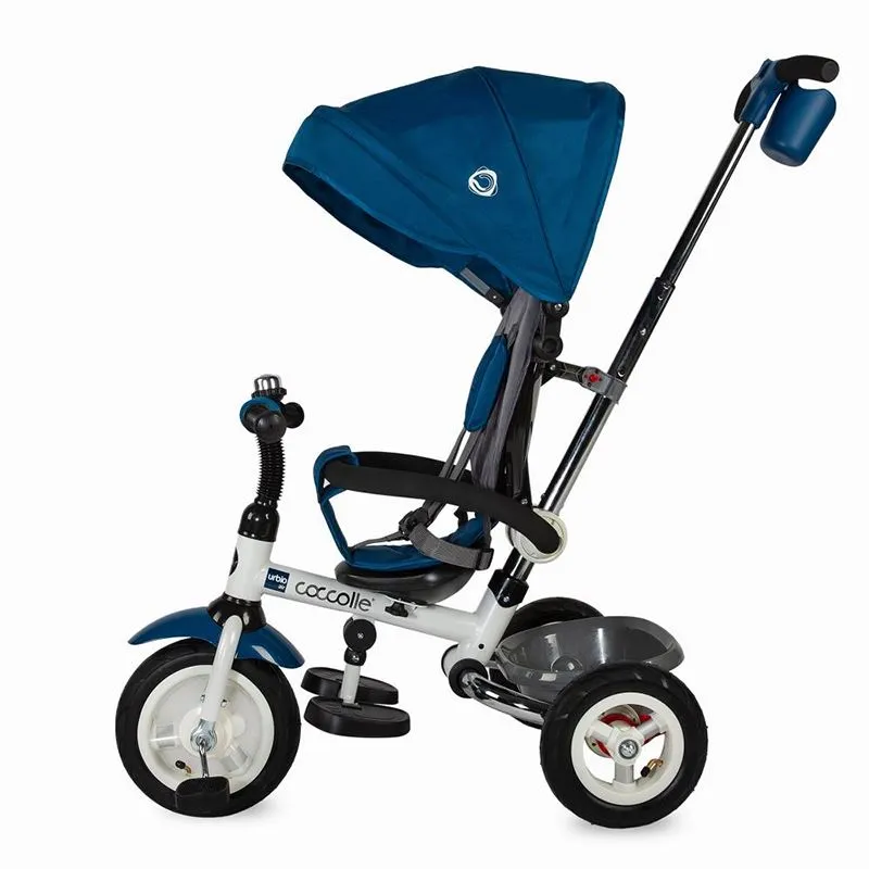 Foldable tricycle Coccolle Urbio Air Blue