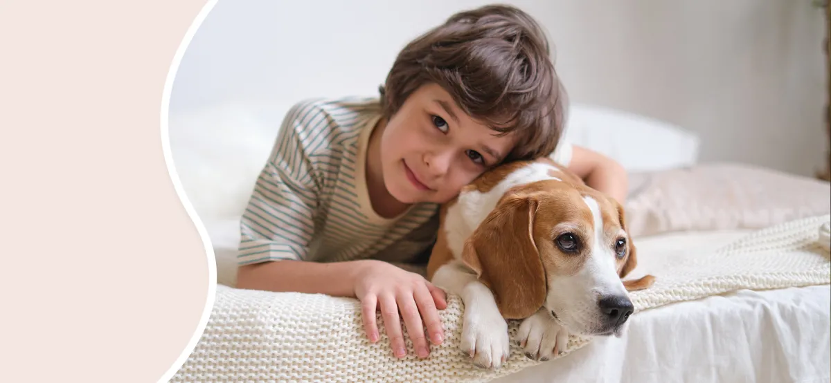 The benefits of a pet for children