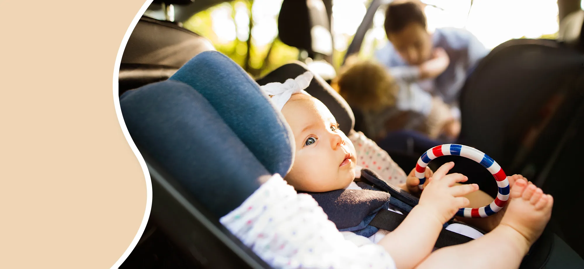 Six ways to get your baby familiar with the car seat