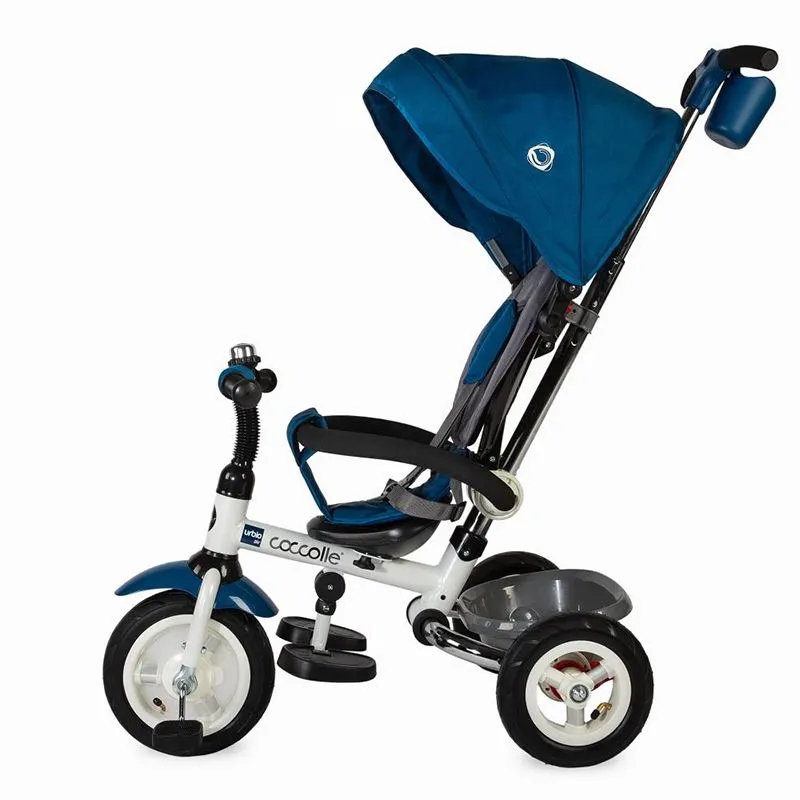 Foldable tricycle Coccolle Urbio Air Blue