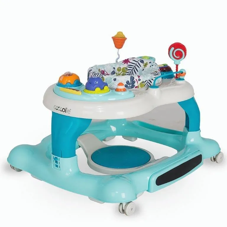 Walker with activity center Coccolle Arlo Blue