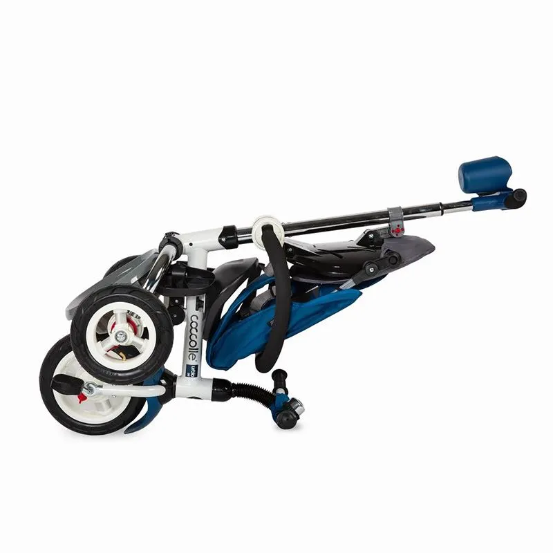 Foldable tricycle Coccolle Urbio Air Blue