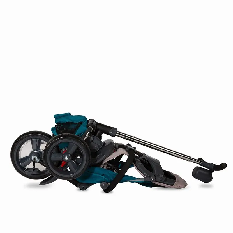 Multifunction 4-in-1 tricycle with reversible seat Coccolle Velo Green