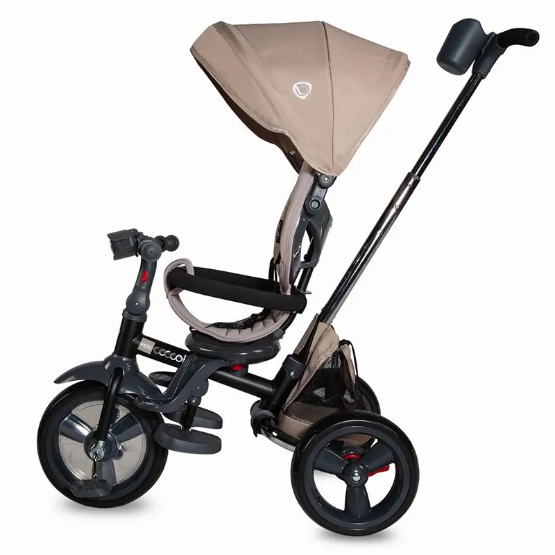 Multifunction 4-in-1 tricycle with reversible seat Coccolle Velo Beige