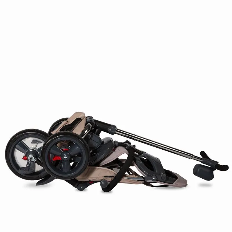 Multifunction 4-in-1 tricycle with reversible seat Coccolle Velo Beige