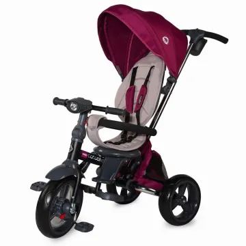 Multifunction 4-in-1 tricycle with reversible seat Coccolle Velo Violet