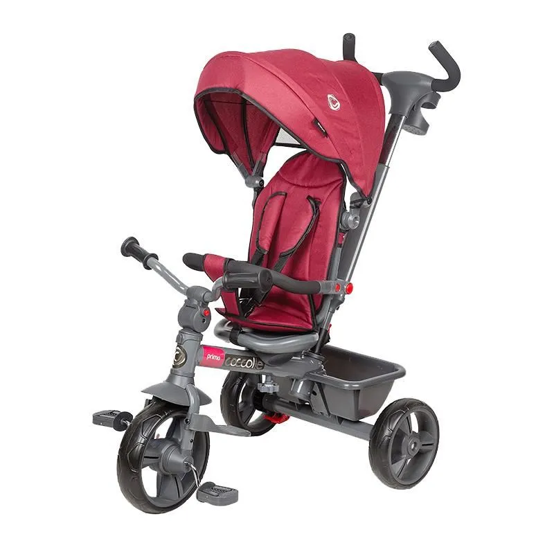Multifunction tricycle Coccolle Primo Magenta