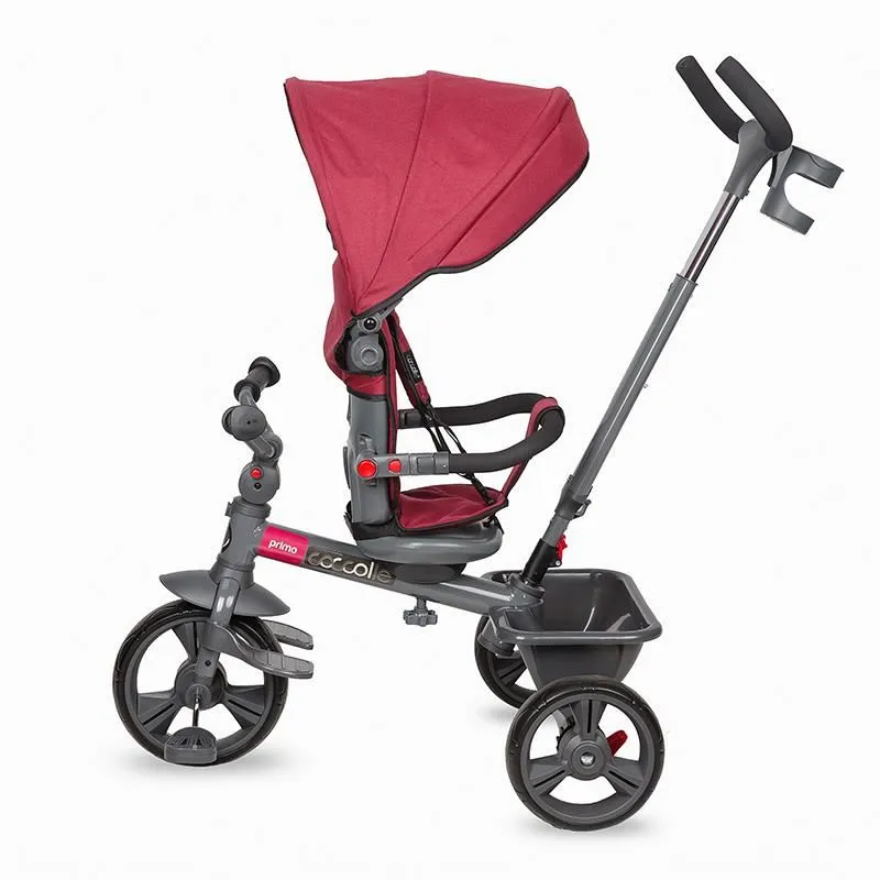 Multifunction tricycle Coccolle Primo Magenta