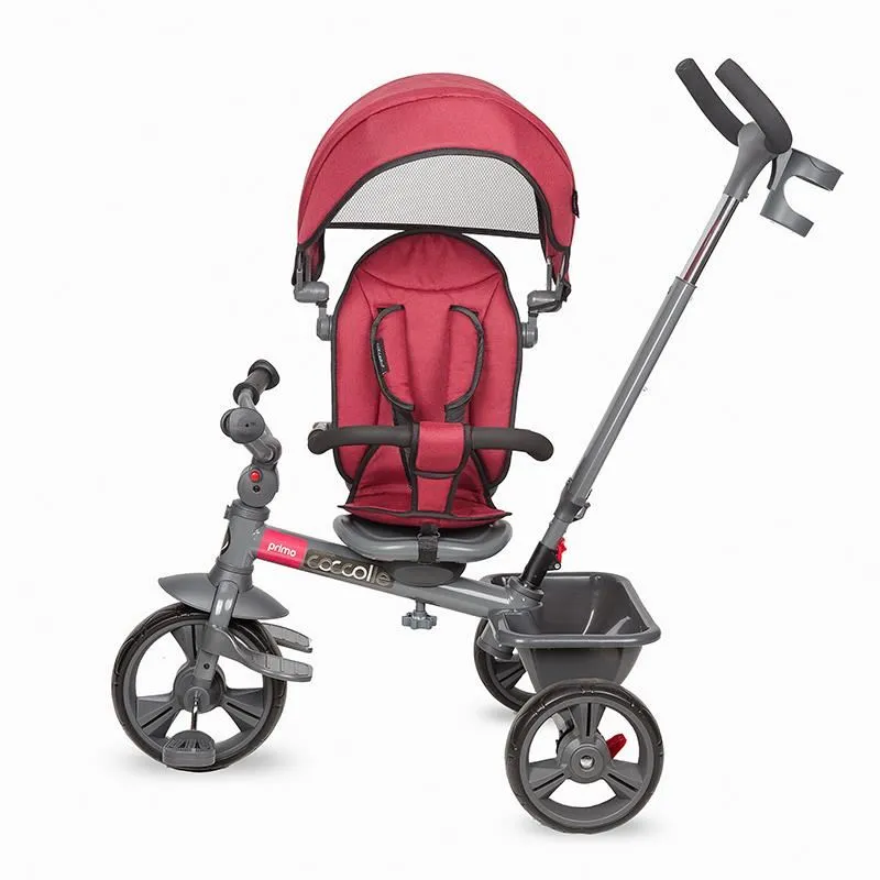 Multifunction tricycle Coccolle Primo Magenta