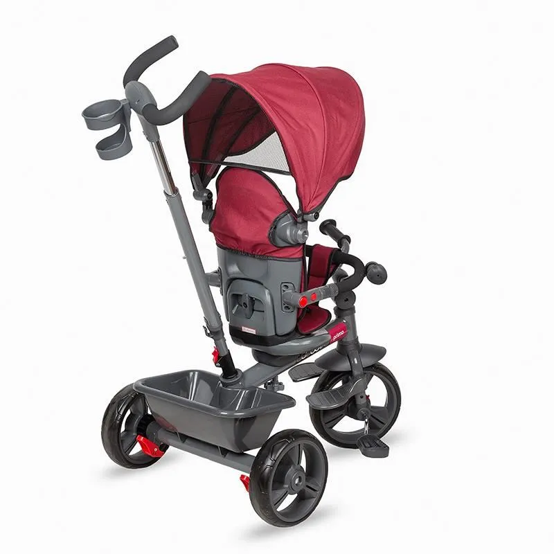 Multifunction tricycle Coccolle Primo Magenta