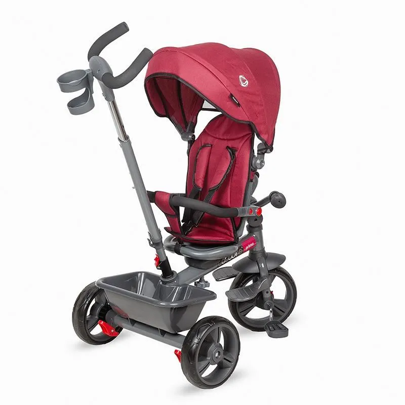 Multifunction tricycle Coccolle Primo Magenta