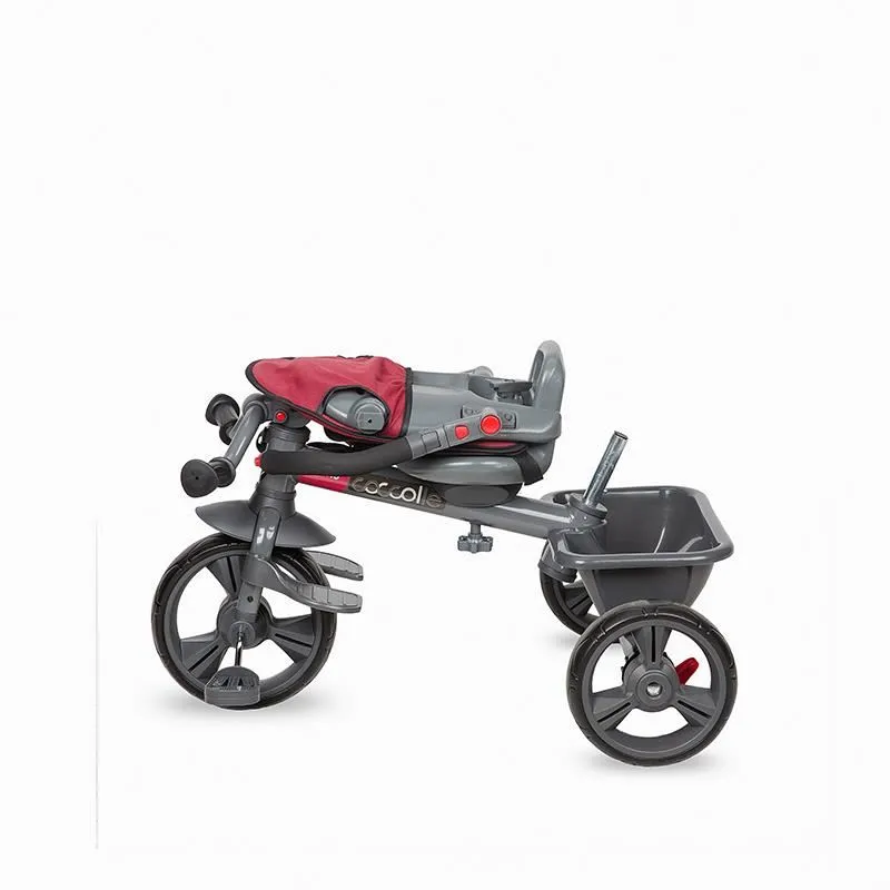 Multifunction tricycle Coccolle Primo Magenta