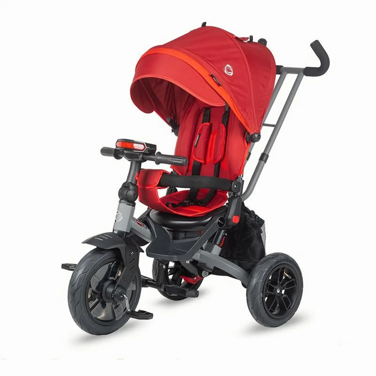 Multifunction tricycle Coccolle Pianti Ruby Red