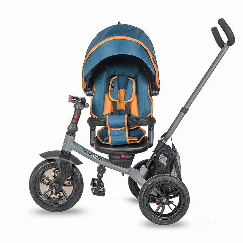 Multifunction tricycle Coccolle Pianti True Blue