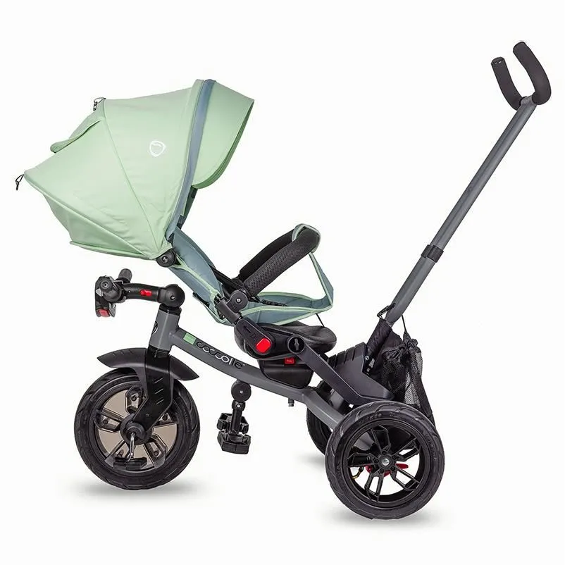 Multifunction tricycle Coccolle Pianti Mint Green