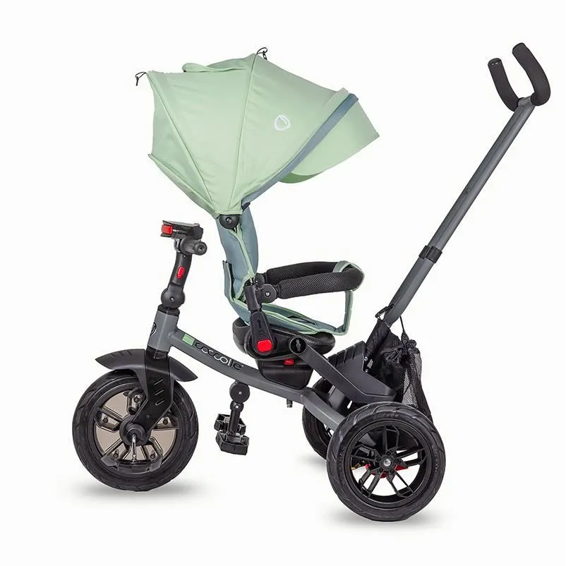 Multifunction tricycle Coccolle Pianti Mint Green