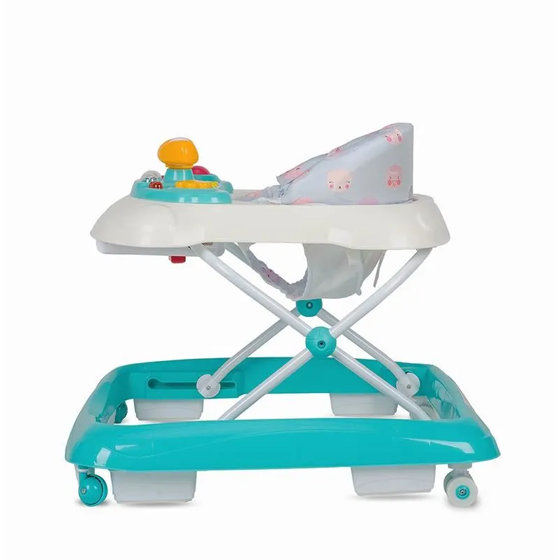 Baby walker Coccolle Velto Turquoise Blue