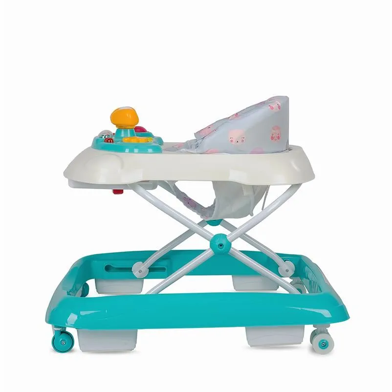Baby walker Coccolle Velto Turquoise Blue