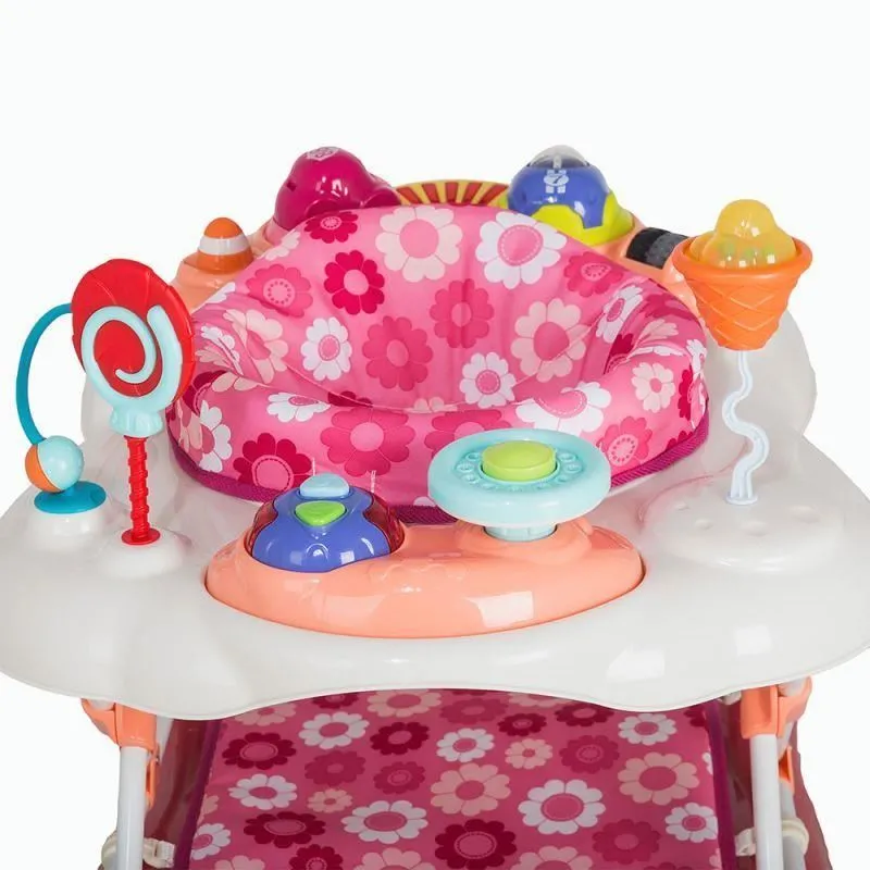 Walker with rocker Coccolle Inizio Pink