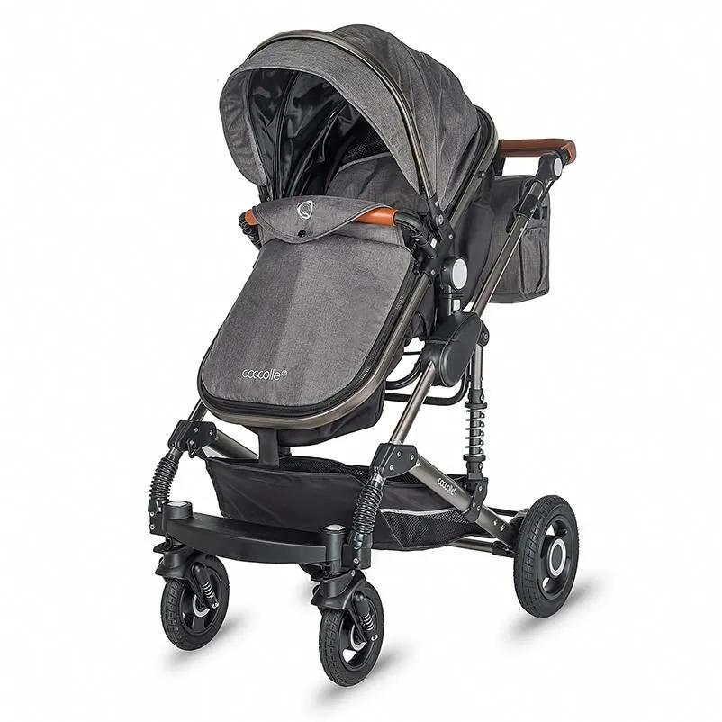 3-in-1 convertible stroller Coccolle Siyana Urban Grey