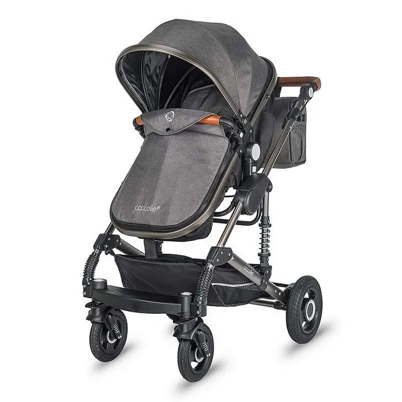 3-in-1 convertible stroller Coccolle Siyana Urban Grey