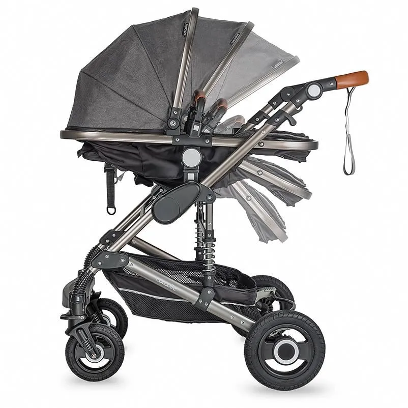 3-in-1 convertible stroller Coccolle Siyana Urban Grey