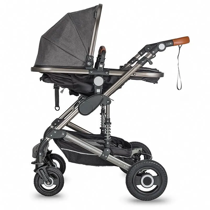 3-in-1 convertible stroller Coccolle Siyana Urban Grey