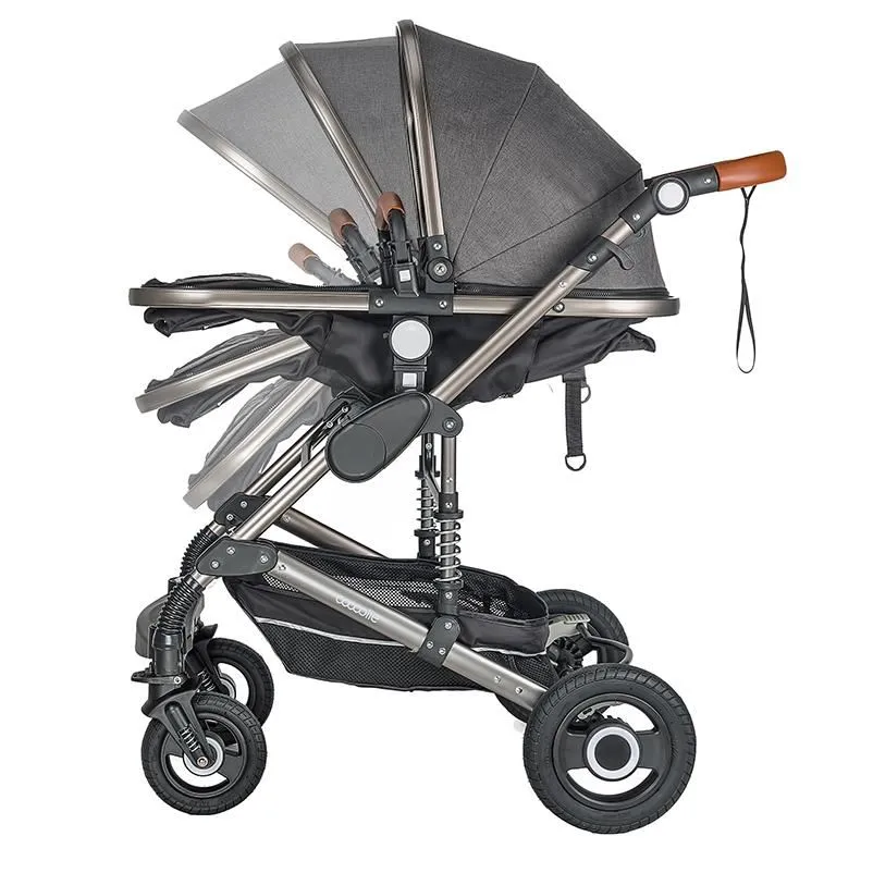3-in-1 convertible stroller Coccolle Siyana Urban Grey