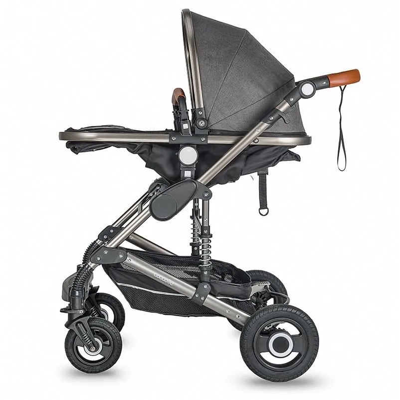 3-in-1 convertible stroller Coccolle Siyana Urban Grey