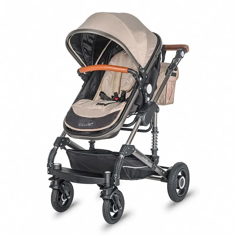 3-in-1 convertible stroller Coccolle Siyana Safari Beige