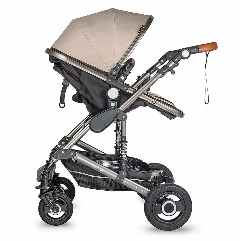 3-in-1 convertible stroller Coccolle Siyana Safari Beige