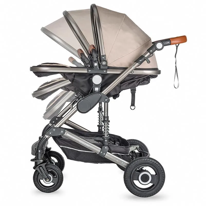 3-in-1 convertible stroller Coccolle Siyana Safari Beige