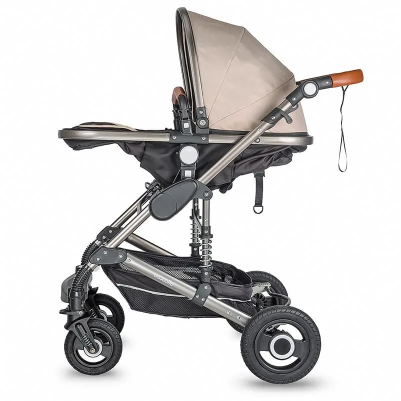 3-in-1 convertible stroller Coccolle Siyana Safari Beige