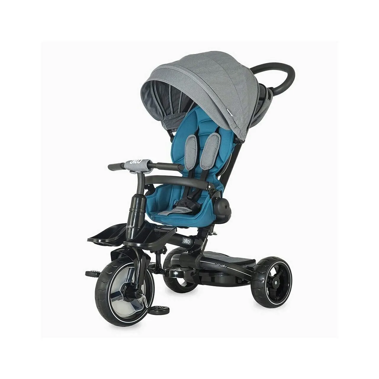 Foldable multifunction tricycle COCCOLLE Alto Blue
