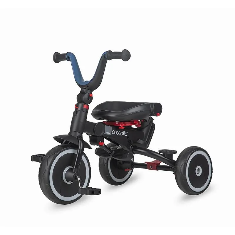 Foldable multifunction tricycle Coccolle Vispo Urban Grey