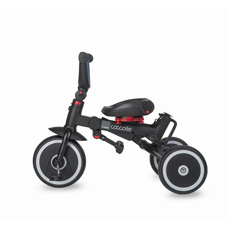 Foldable multifunction tricycle Coccolle Vispo Urban Grey