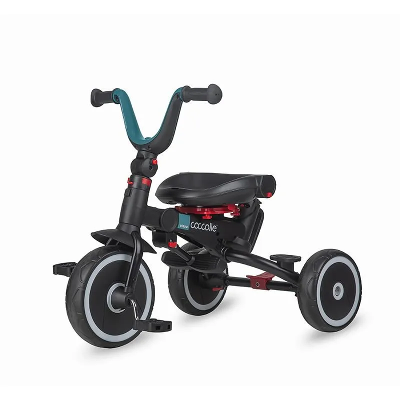 Foldable multifunction tricycle Coccolle Vispo Turquoise Tide
