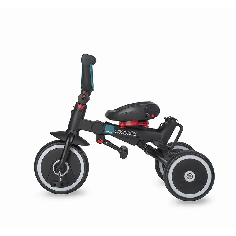Foldable multifunction tricycle Coccolle Vispo Turquoise Tide
